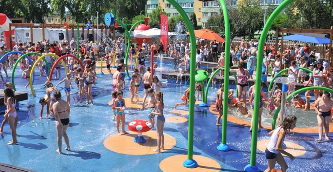 Wodny plac zabaw to początek modernizacji OSiR